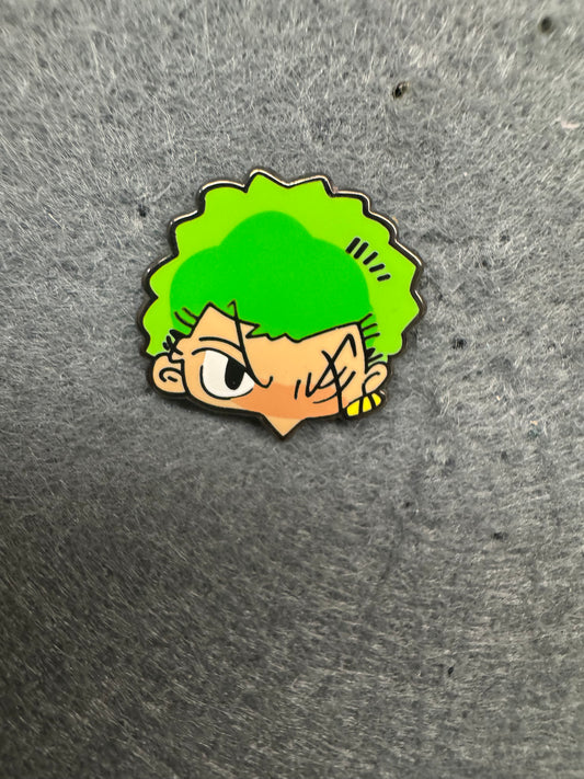 Zoro up gaze